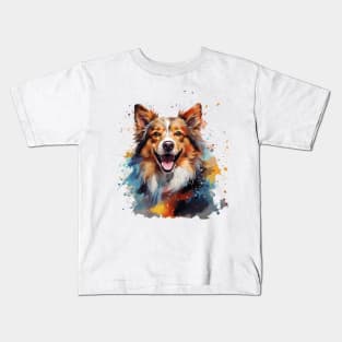 Pomeranian dog Kids T-Shirt
